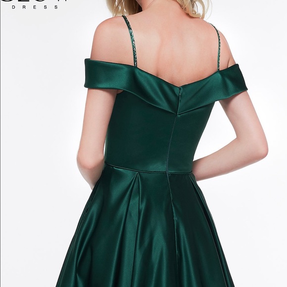 Forest Green Prom Dress - Picture 4 of 8